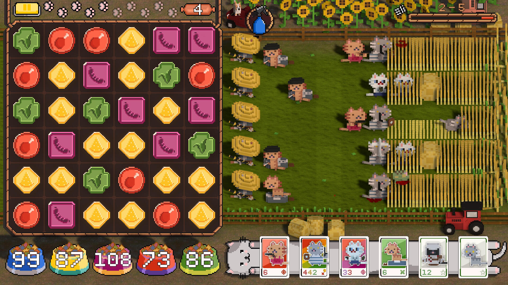 Cats on Duty Game Screenshot