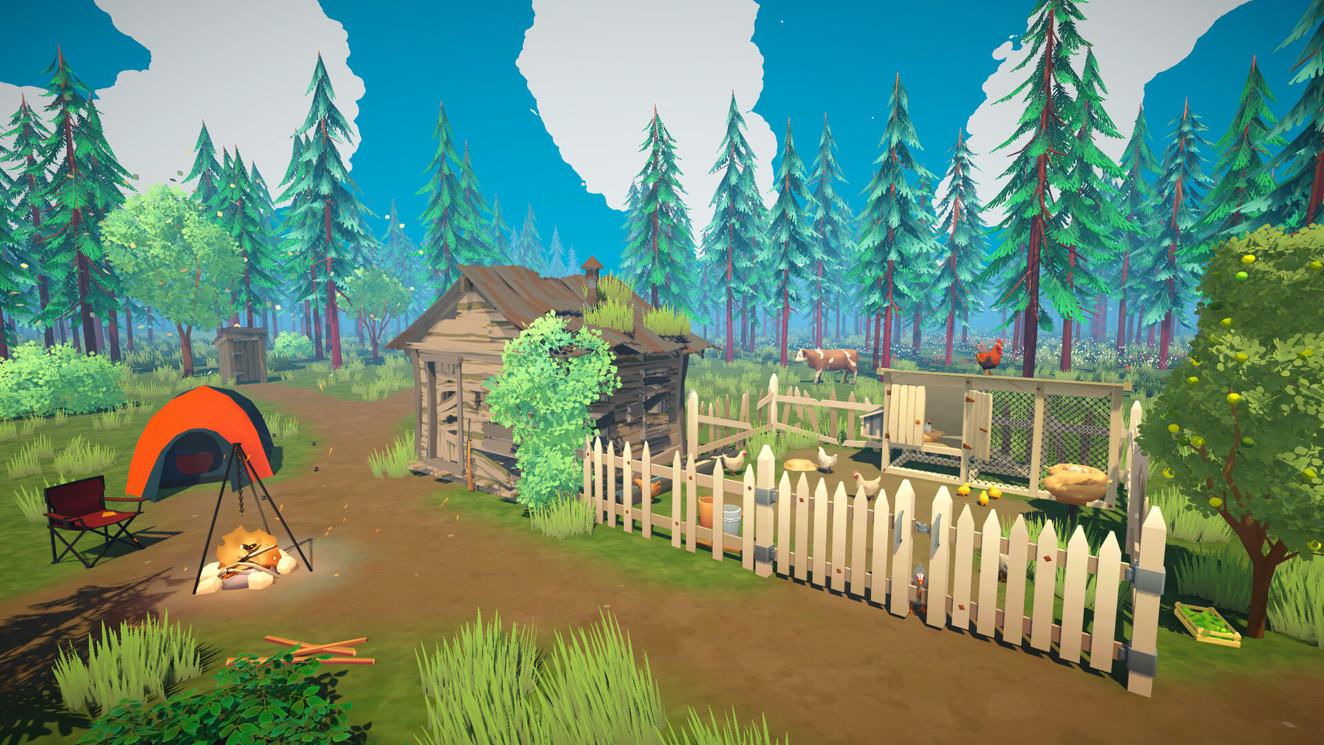 Hermit Simulator Game Screenshot