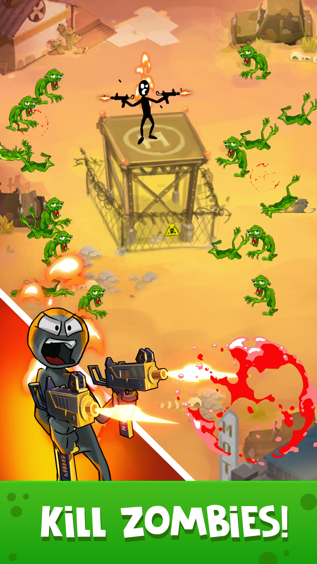 Idle Defender: Undead Assault ภาพหน้าจอเกม