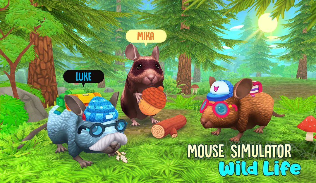 Mouse Simulator - Wild Life Sim ภาพหน้าจอเกม