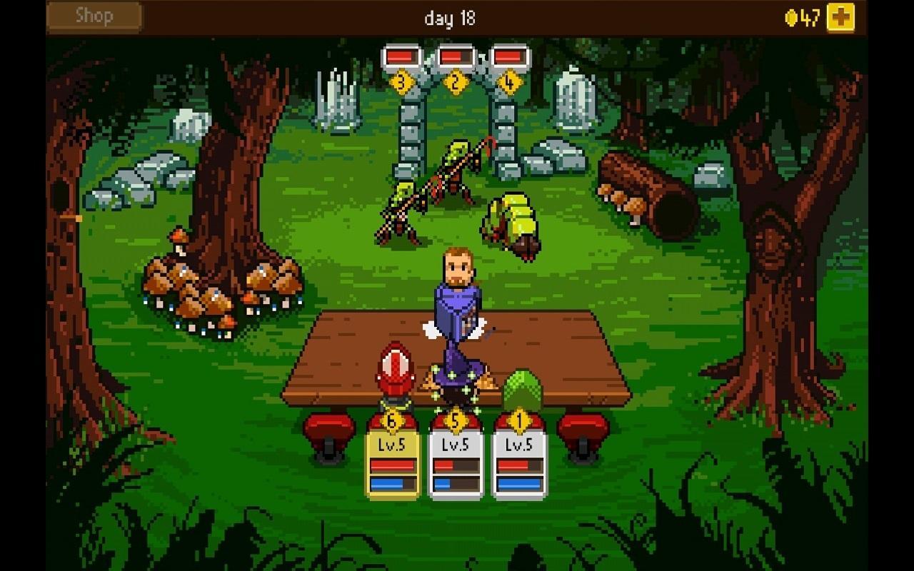 Knights of Pen & Paper +1 Game Screenshot
