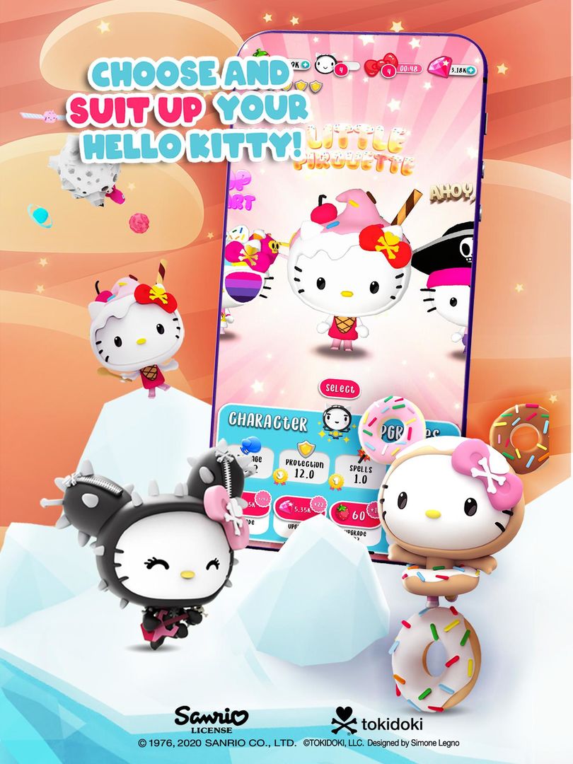 Globematcher feat. tokidoki x Hello Kitty遊戲截圖