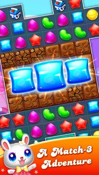 Candy Gems: match 3 Jelly Game Screenshot