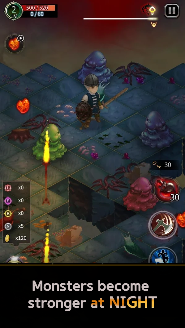 Скриншот игры 베일 오브 다크니스 : 신의 선물
