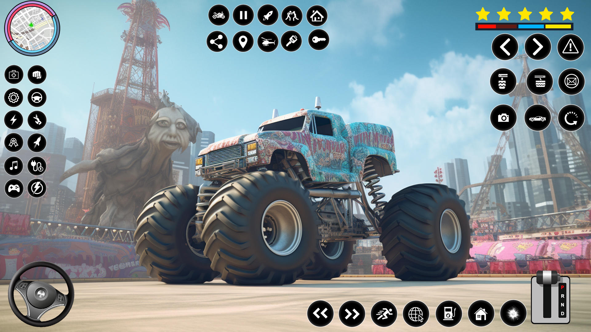 Smart Car Monster Truck Game android iOS apk download for free-TapTap