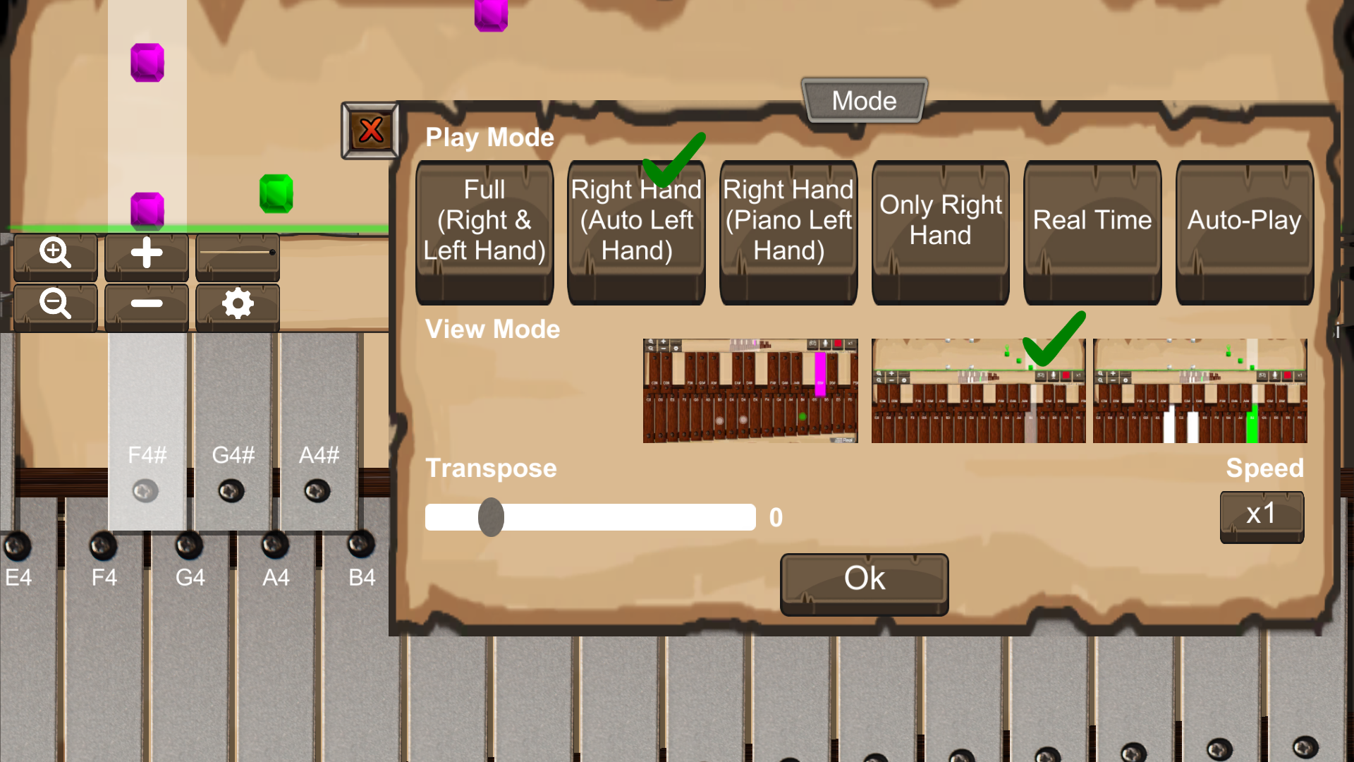 Marimba, Xylophone, Vibraphone Game Screenshot