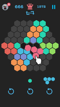 Captura de Tela do Jogo Fill The Blocks - Puzzle Game