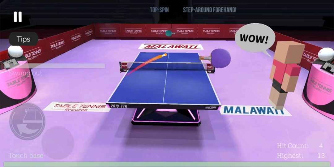 Table Tennis ReCrafted! screenshot game