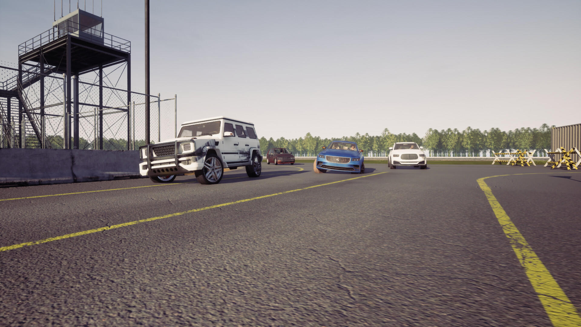 Screenshot of Online Car Simulator