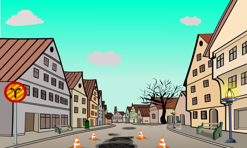 Drainage Street Escape ภาพหน้าจอเกม