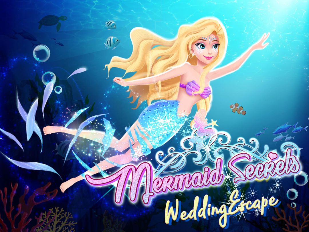 Mermaid Secrets 1 - Wedding Escape 게임 스크린 샷