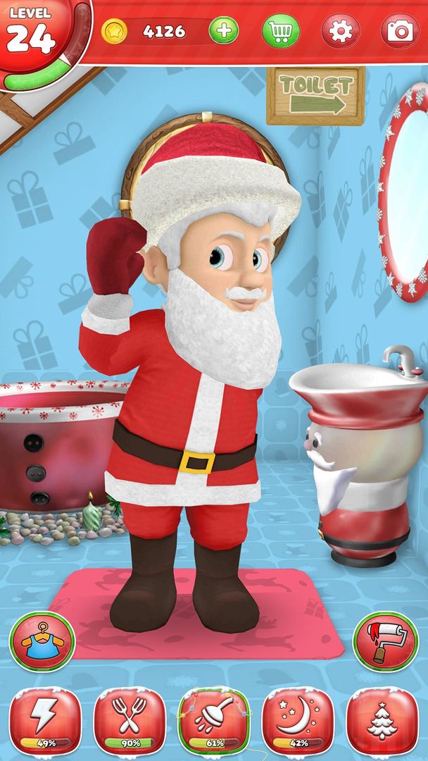 My Santa Claus screenshot game