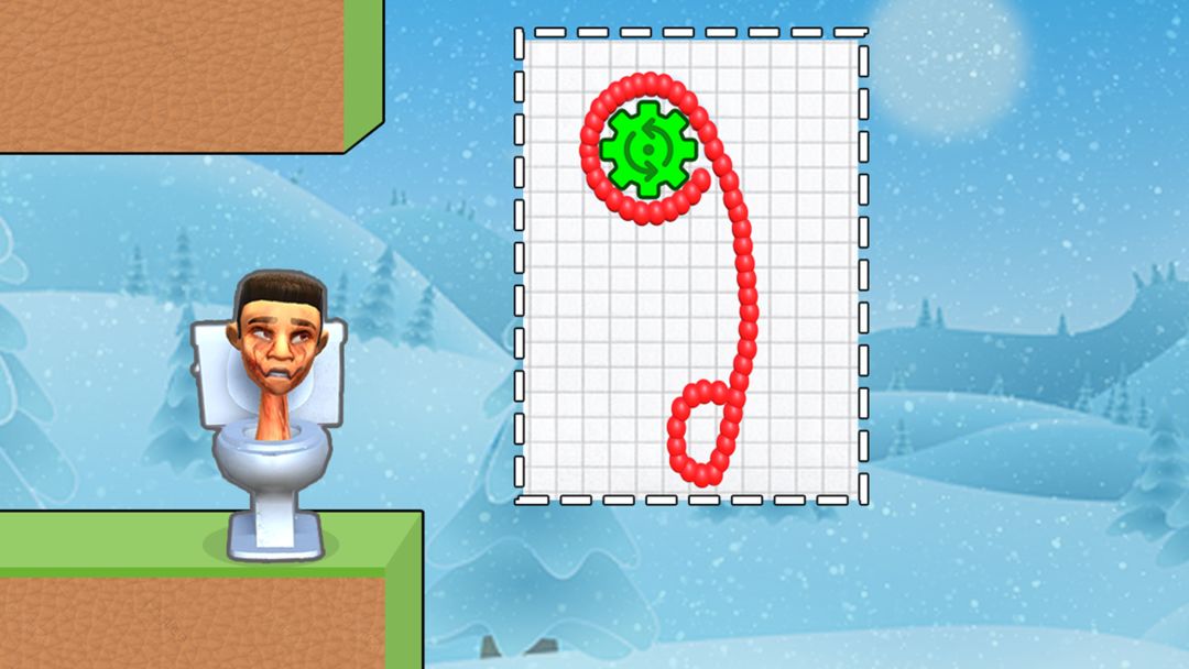 Screenshot of Draw To Smash : Toilet Puzzle