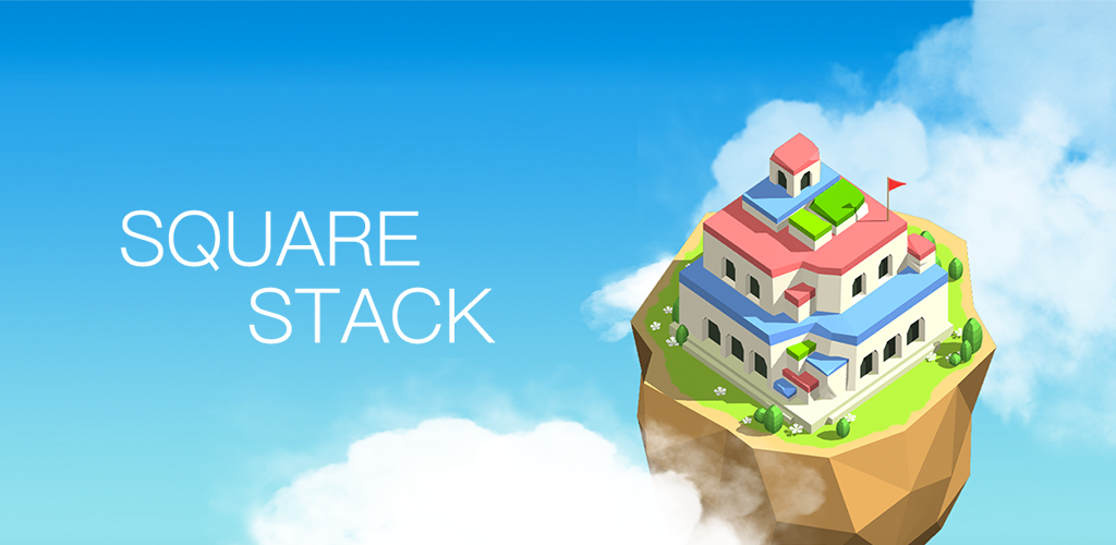 Banner of SquareStack - Zen 캐주얼 게임 