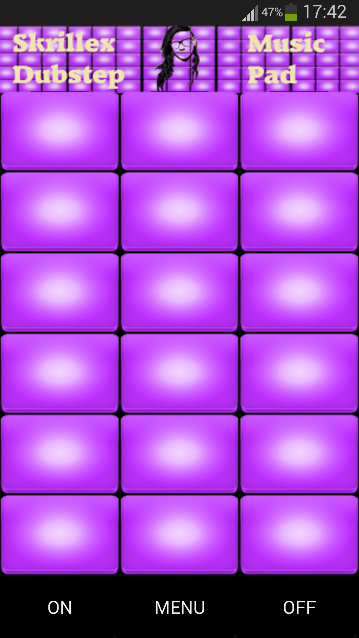 Skrillex Dubstep Music Pad Game Screenshot