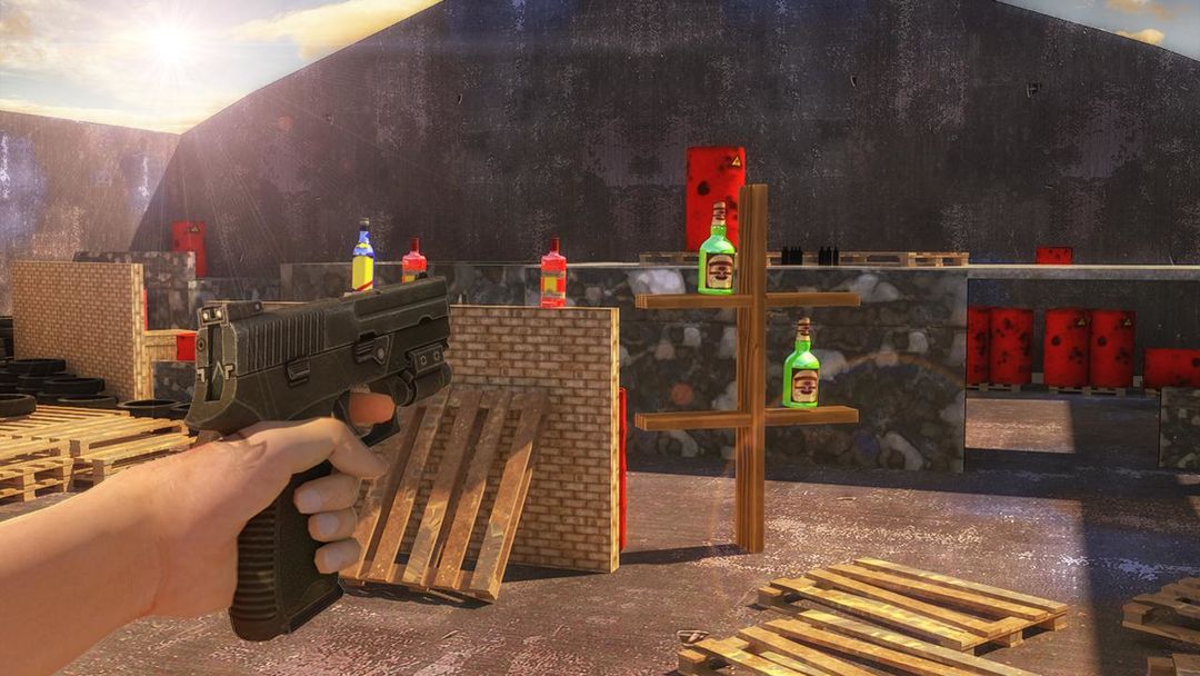 Bottle Shoot 3D Game Expert ภาพหน้าจอเกม