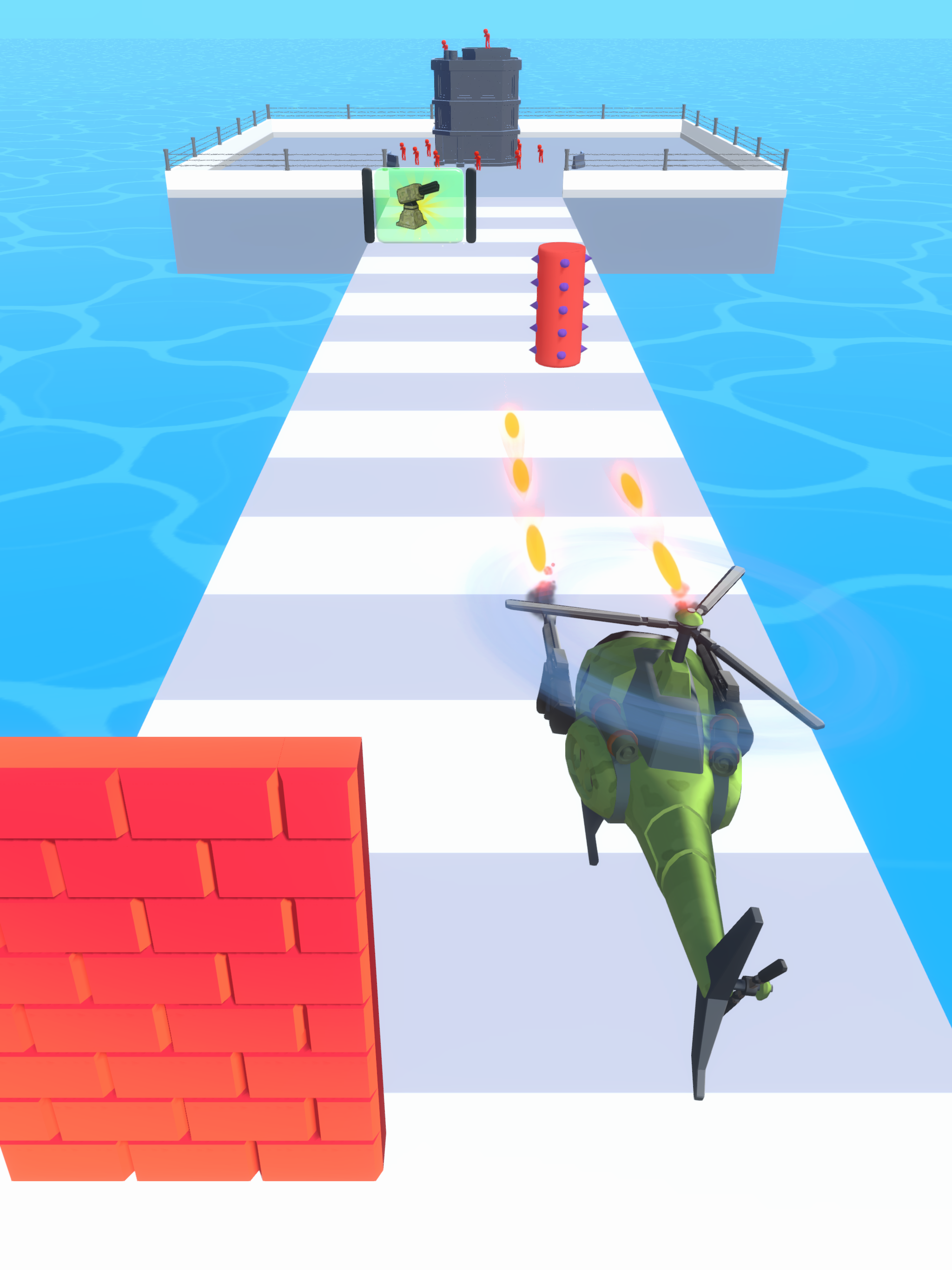 Helicopter Runner Game Screenshot