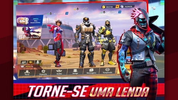 Captura de Tela do Jogo Omega Legends