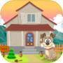 Cartoon Dog Rescue Kavi Escape Game-326