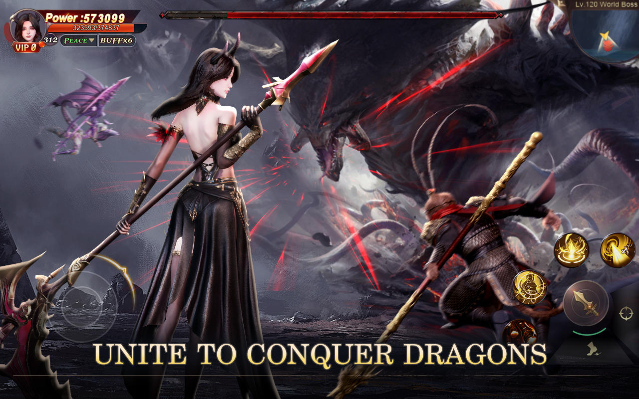 Rebirth of Myths: Dragonborn Game Screenshot