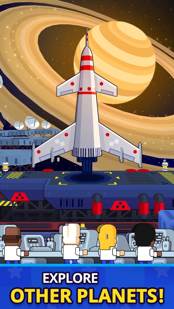 Screenshot of Rocket Star: Idle Tycoon Game