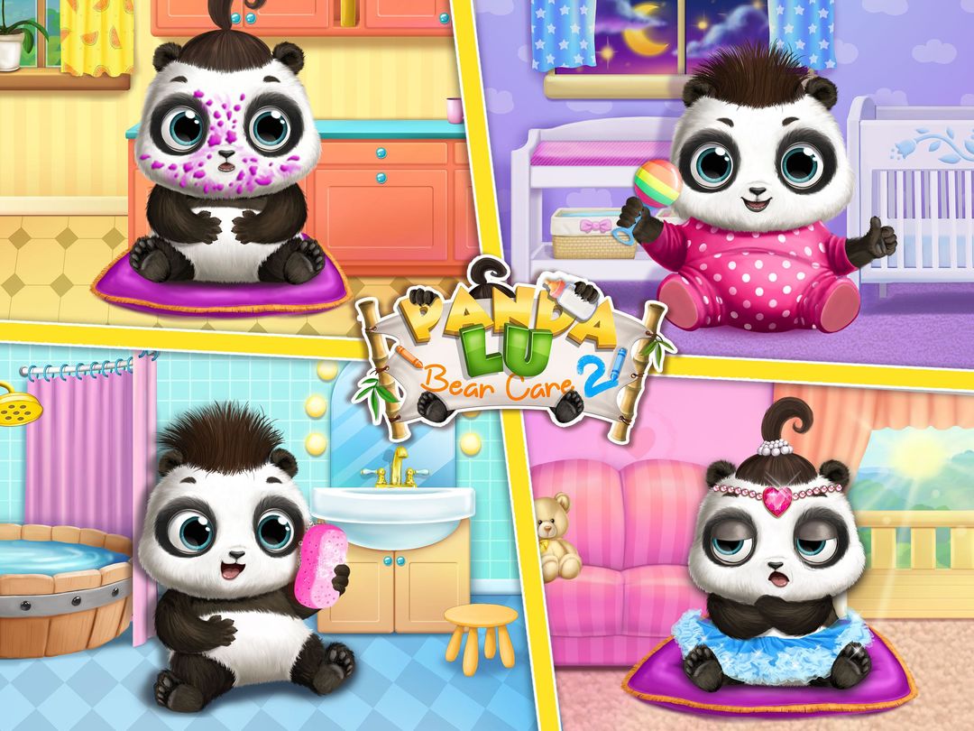 Panda Lu Baby Bear Care 2 - Babysitting & Daycare 게임 스크린 샷