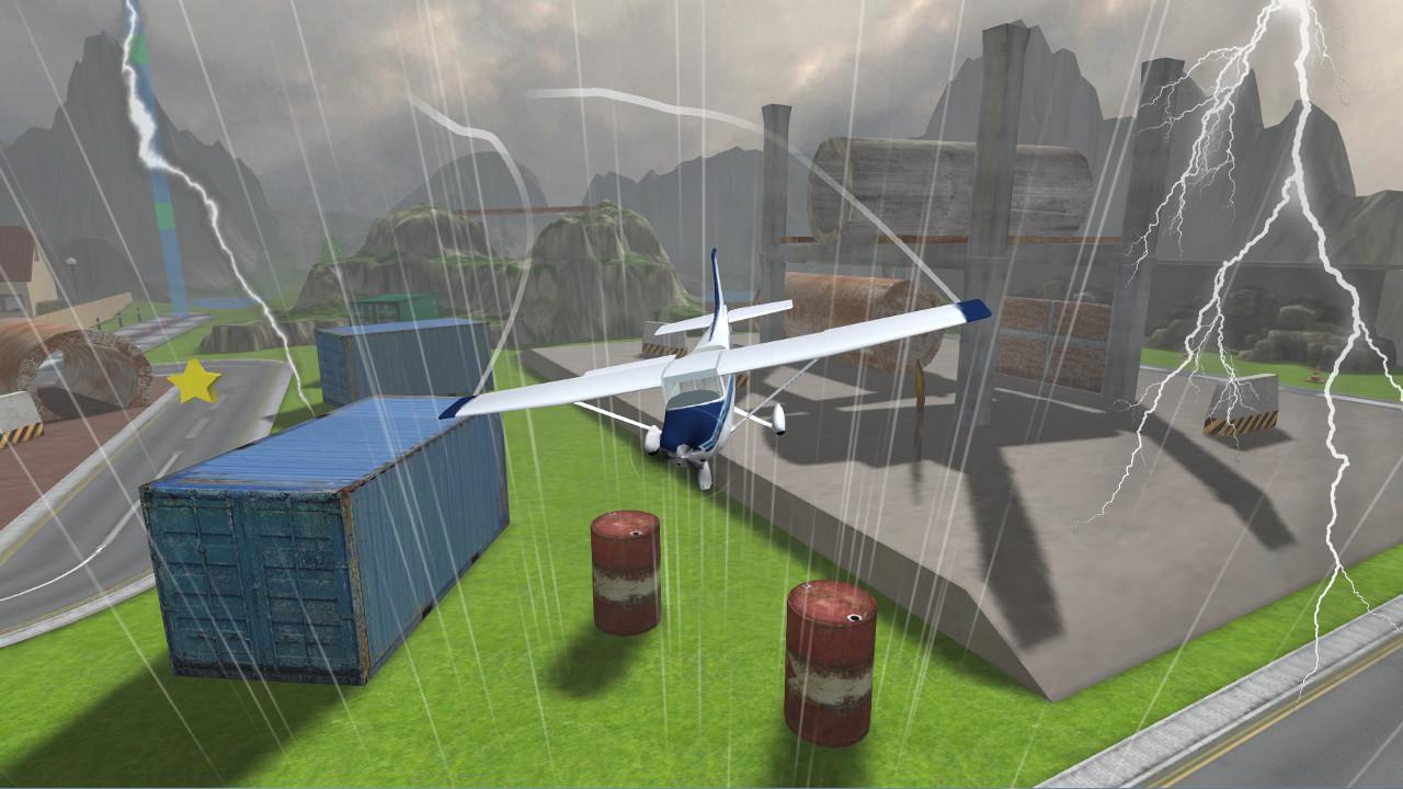 Cuplikan Layar Game Airplane Flight Simulator RC