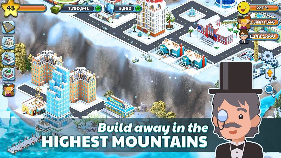 Snow Town - Ice Village City ภาพหน้าจอเกม