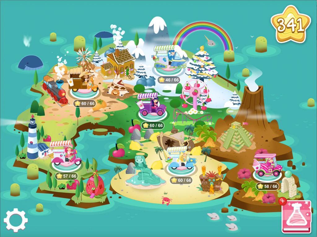 스트로베리 쇼트케이크 아이스크림 섬 게임 스크린 샷