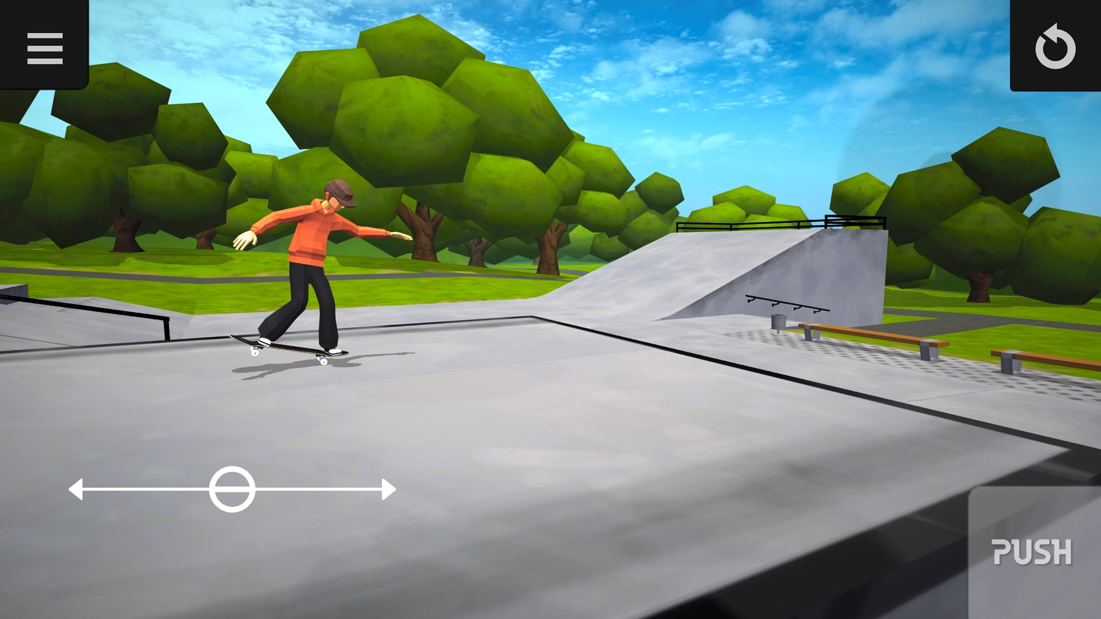 Skater Mobile Game Screenshot