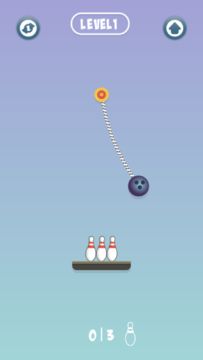 Rope Bowling Game Screenshot