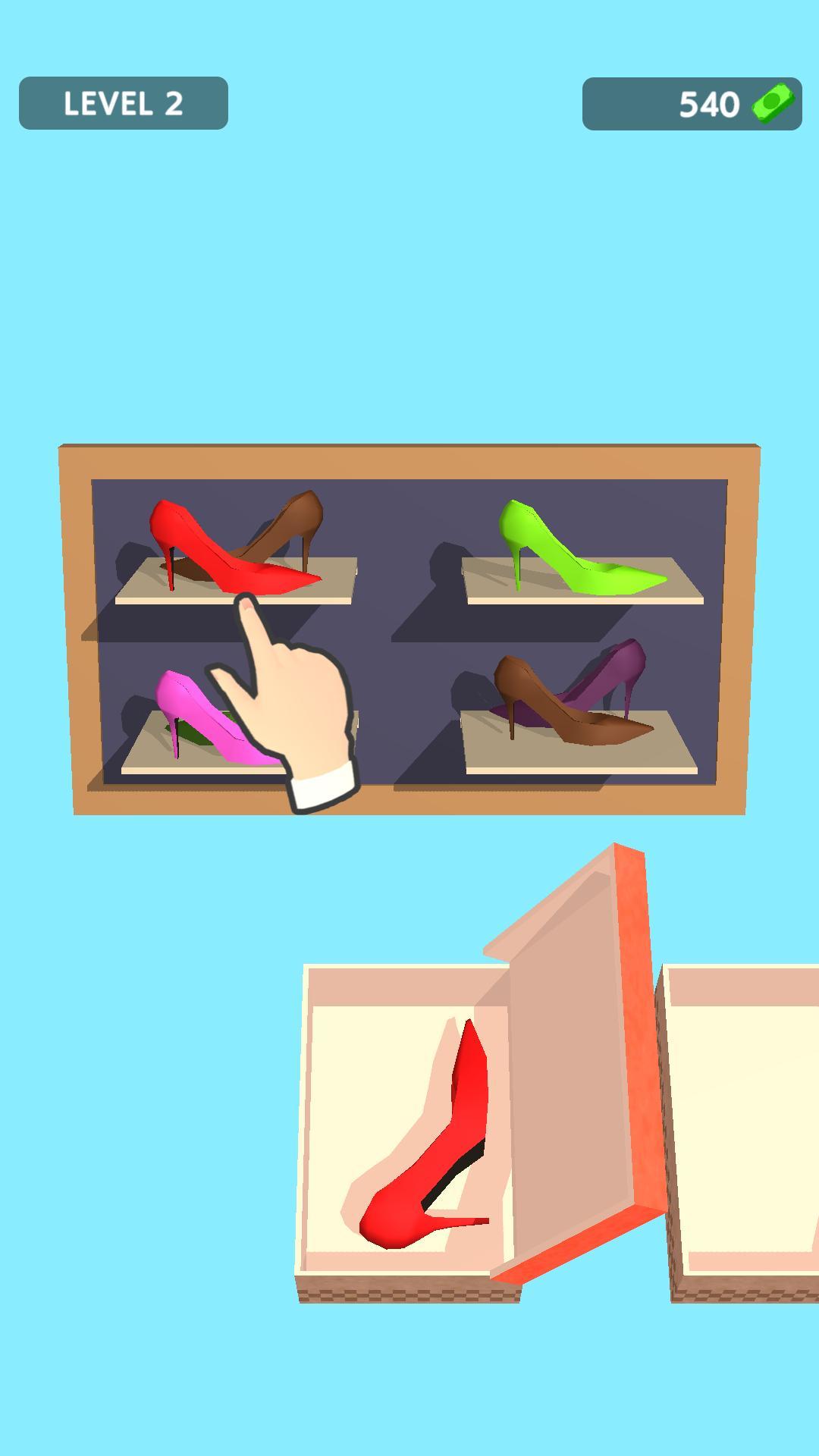 Shoes Match Game Screenshot