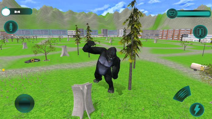 Kong King Jungle Game ภาพหน้าจอเกม