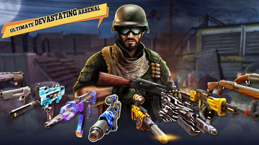 FPS Commando Gun Shooting Game ภาพหน้าจอเกม