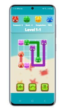 Connect Jelly Game Screenshot