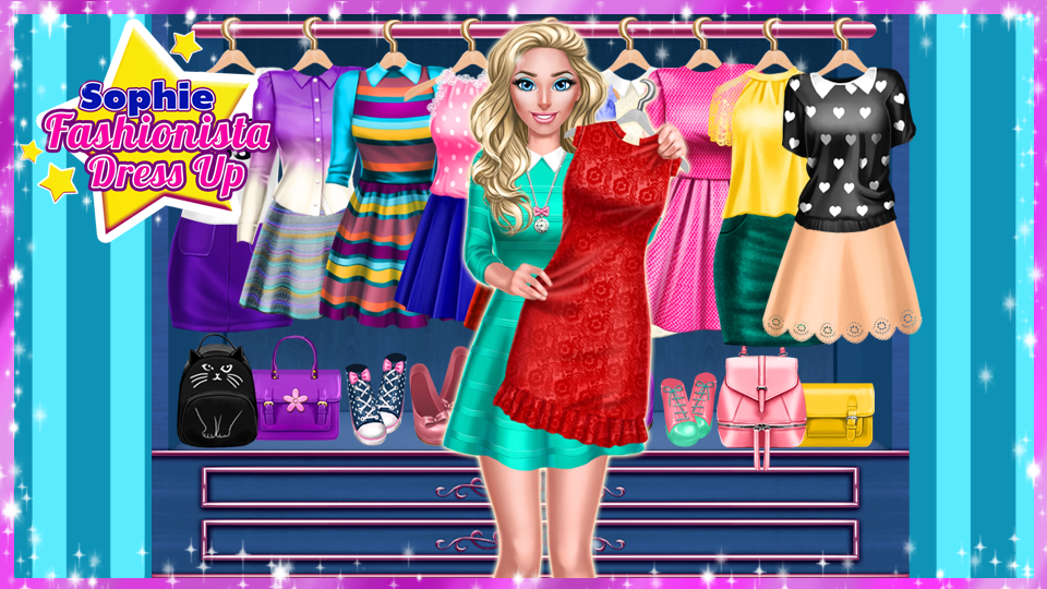 Screenshot 2 of 👗 Sophie Fashionista - Dress Up Game 3.1.7