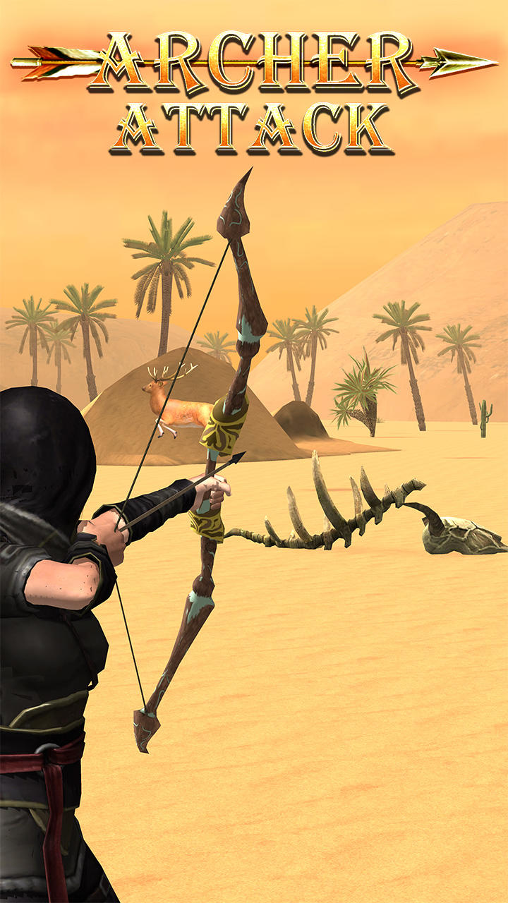 Archer Attack : Animal Hunting Game Screenshot