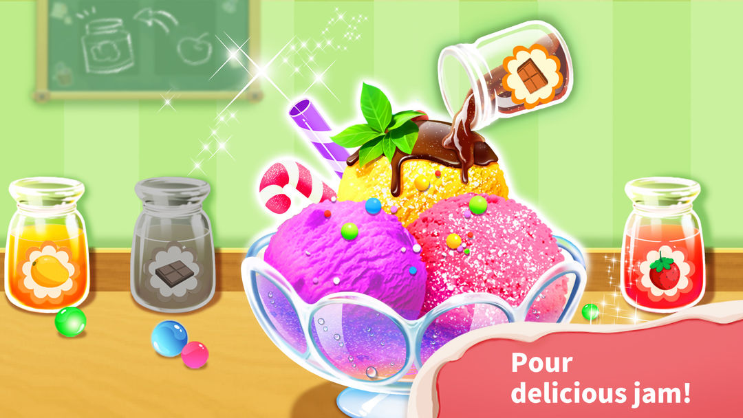 Screenshot of Baby Panda’s Ice Cream Shop