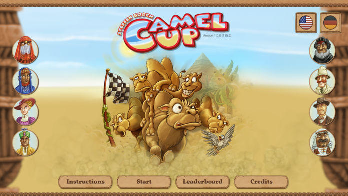 Camel Up Game Screenshot