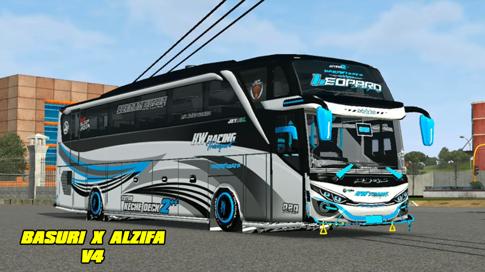 Alzifa X Basuri V4 Telolet Game Screenshot