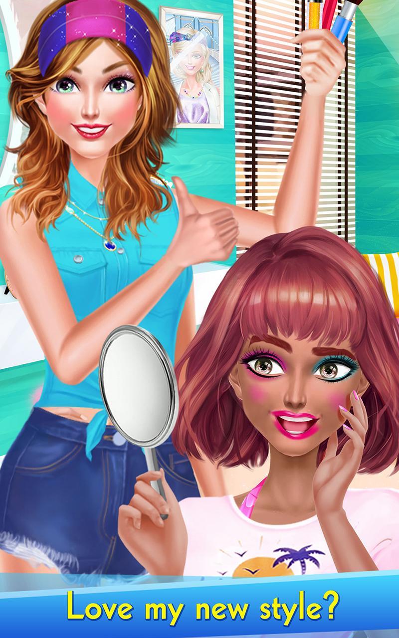 Blogger Girl: Blindfold Makeup 게임 스크린샷