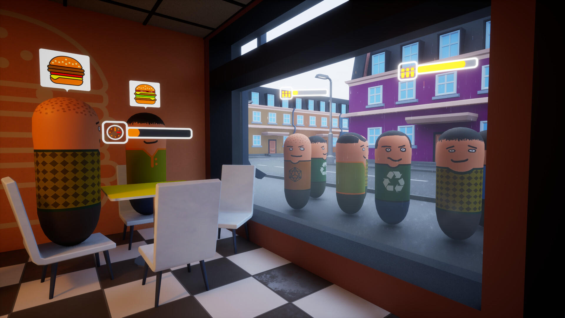 Burger Takeout 게임 스크린 샷