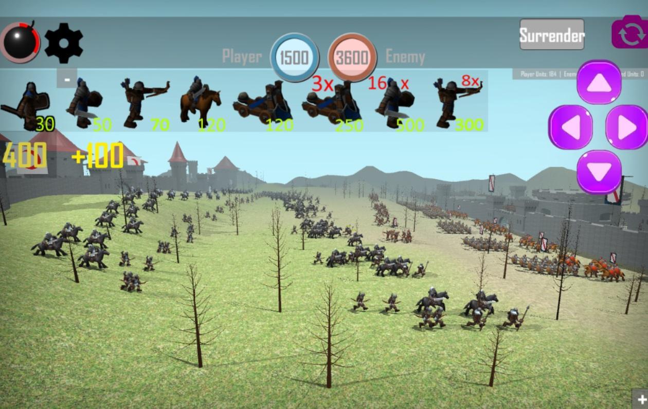 Medieval Battle Game Screenshot