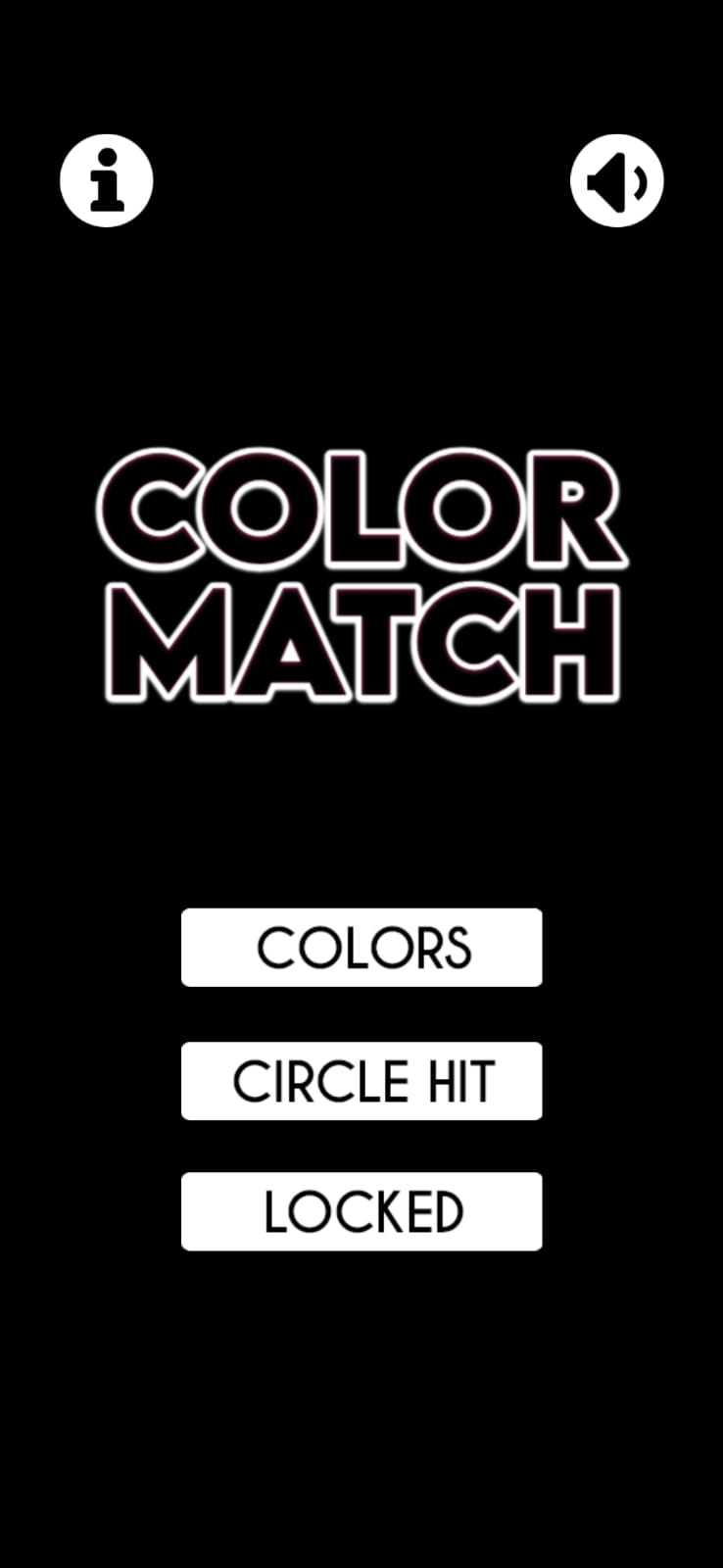 Color Match Game Game Screenshot