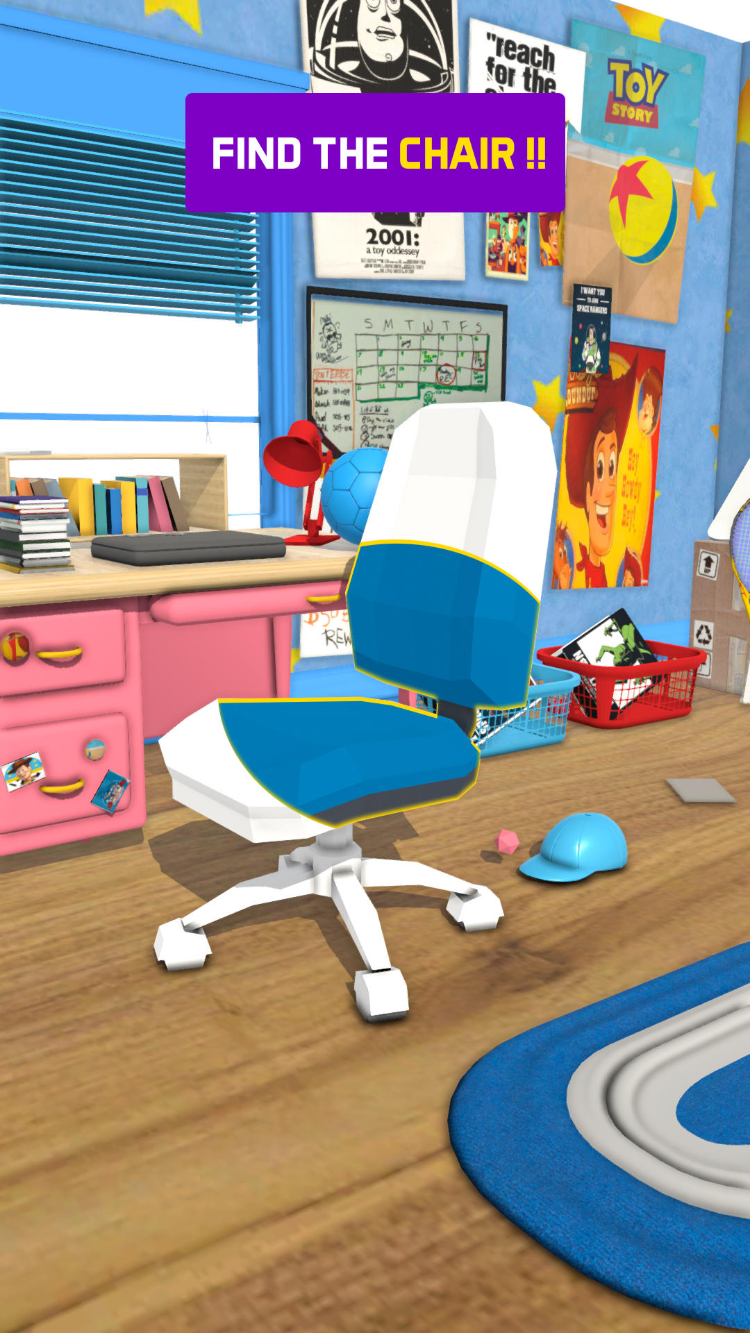 Captura de Tela do Jogo Coloring World 3d