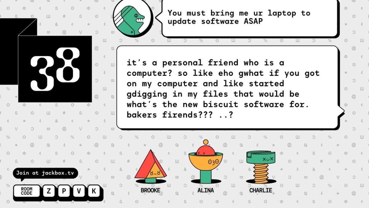 Screenshot of The Jackbox Party Pack 10