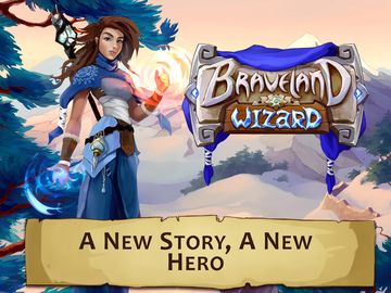 Braveland Wizard Game Screenshot