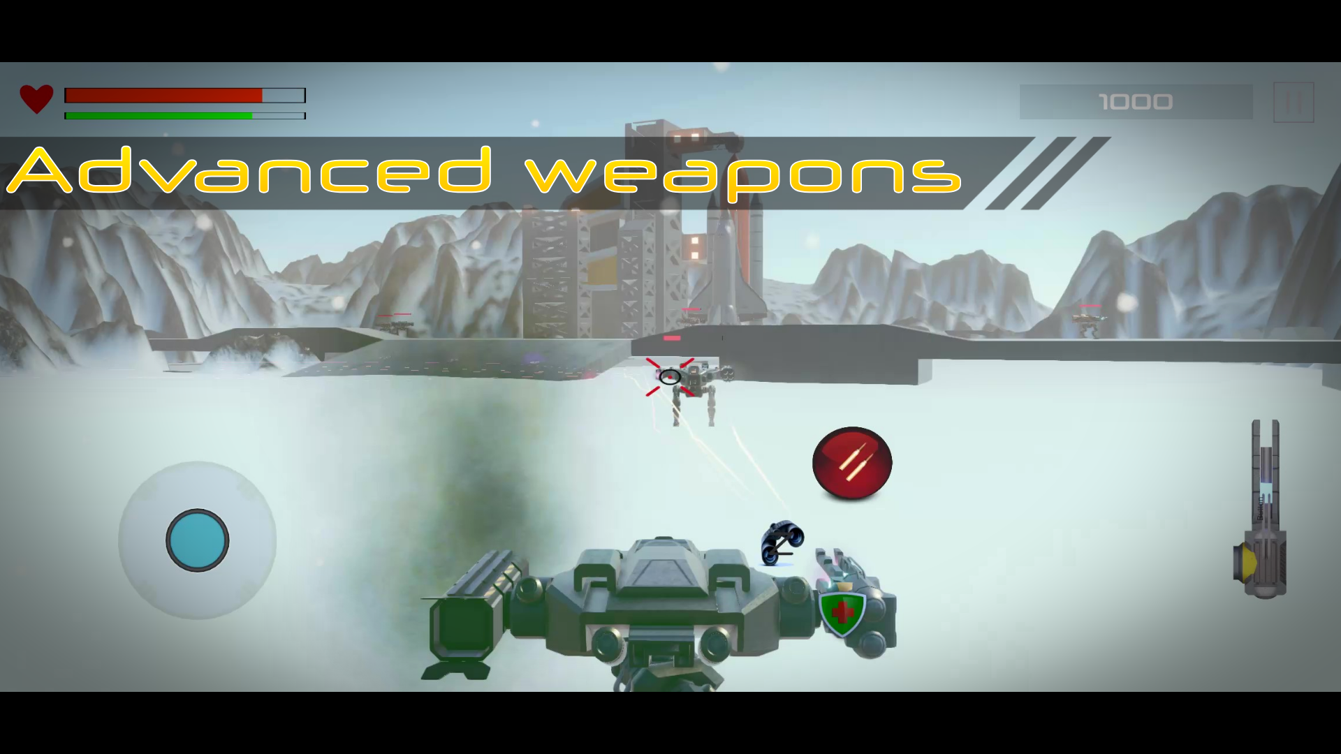 Screenshot of Mech warfare : War Robots game