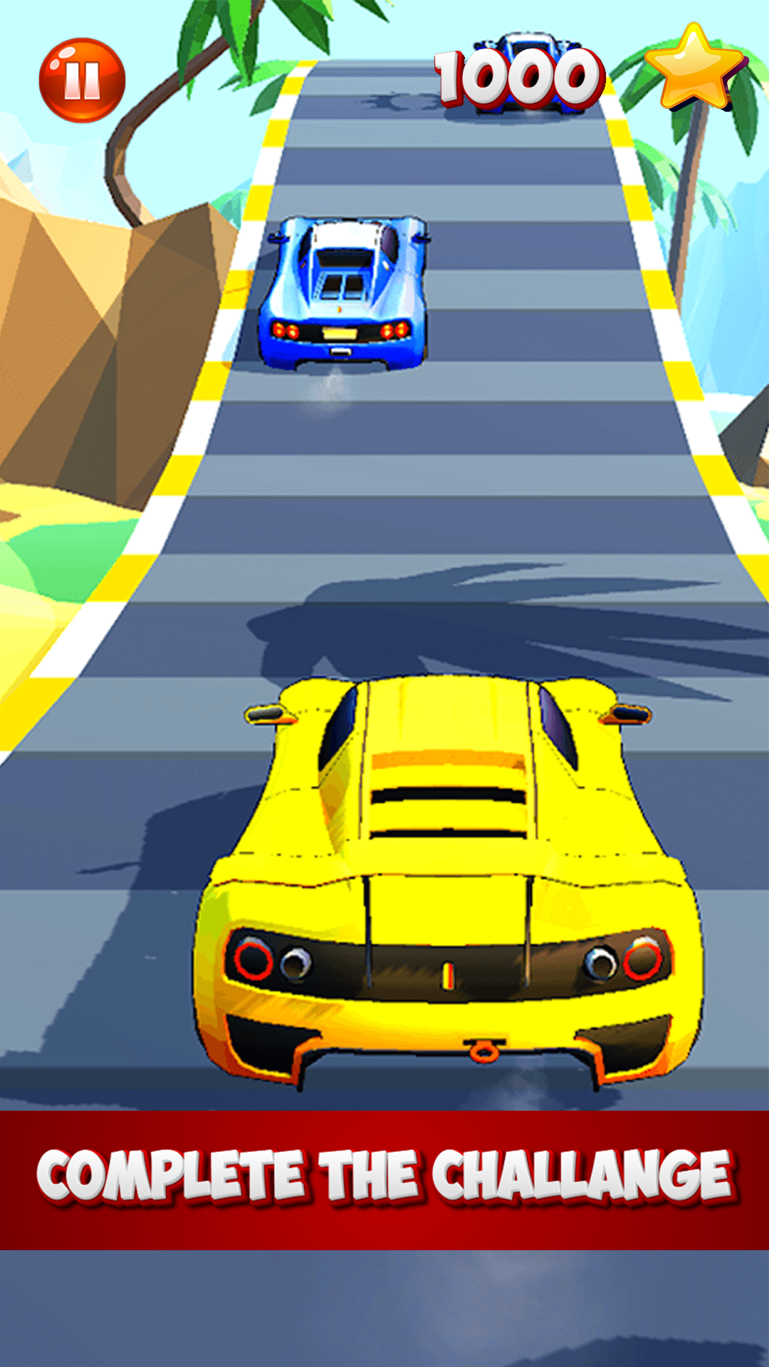 Jogo de corrida de carros 3D Car RACER versão móvel andróide iOS