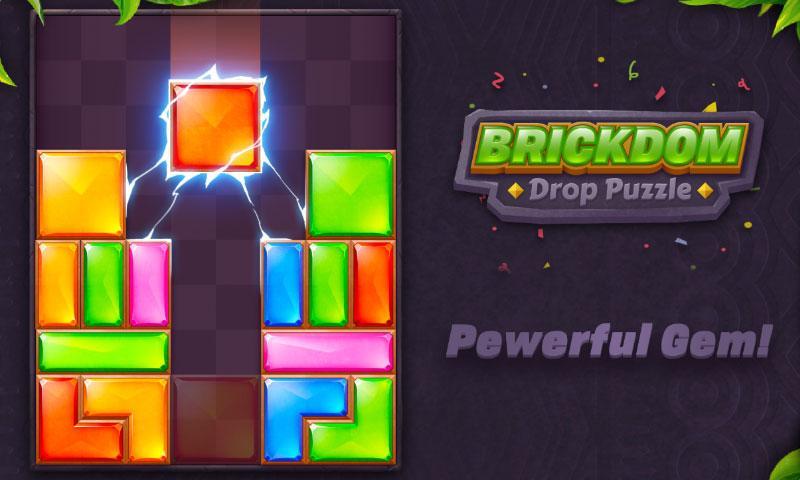 Brickdom - Drop Puzzle Game Screenshot